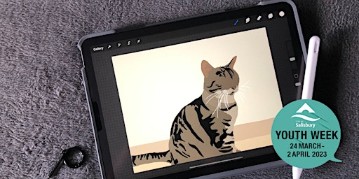 Youth Week - Learn to Design with Procreate!