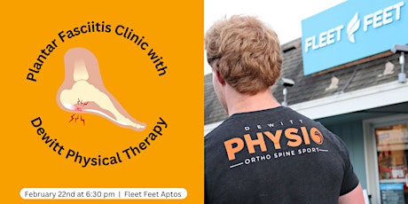 Plantar Fasciitis Clinic with Dewitt Physical Therapy primary image