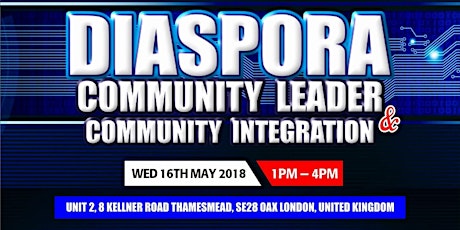 Diaspora Community Leader and Community Integration Event primary image