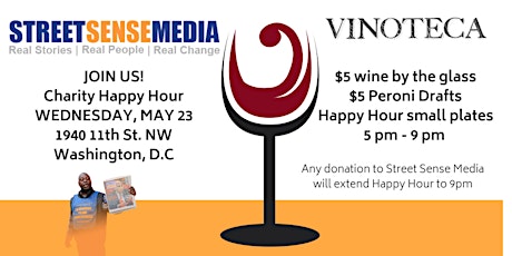Street Sense Media Fundraising Happy Hour! primary image