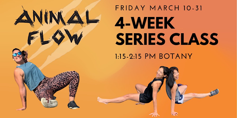 Animal Flow - Friday 4 week series Tickets, Fri, Mar 10, 2023 at 1:15 PM |  Eventbrite