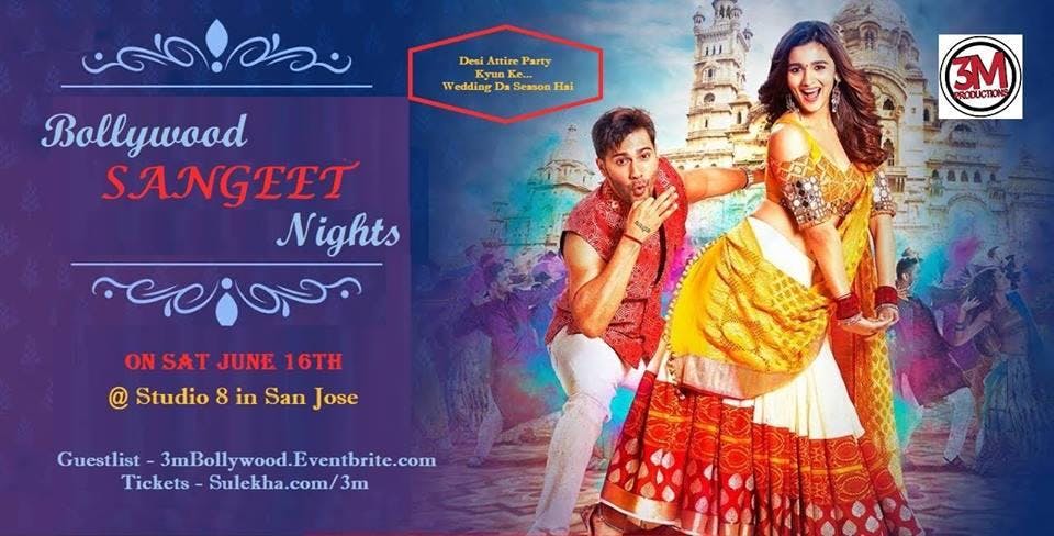 bollywood sangeet nights desi attire party 16 jun 2018