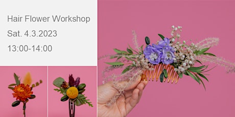 Image principale de Hair flower workshop