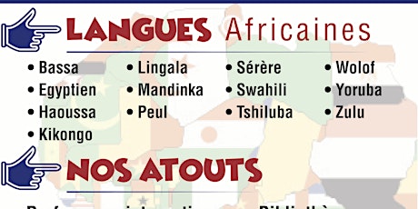 Hauptbild für Cours de langues africaines à Dakar et à distance