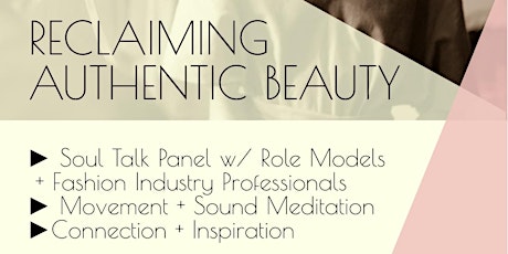 RECLAIMING AUTHENTIC BEAUTY  primary image