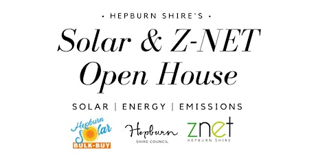 Solar Bulk-Buy & Z-NET Open House primary image