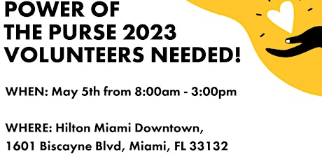 Volunteer for Power of the Purse 2023