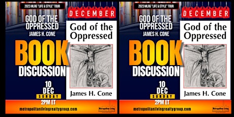 MLRG "Life & Style" Tour - Dec Book: "God of the Oppressed"  by James Cone primary image