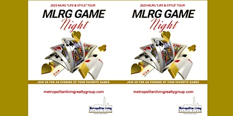 MLRG “Life & Style” Tour Stop - May 2023 (BINGO Game Night) primary image