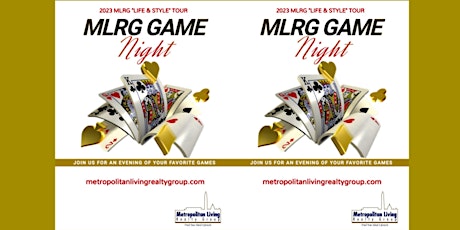 MLRG “Life & Style” Tour Stop -  Nov 2023 (Game Night) primary image