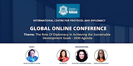 GLOBAL ONLINE CONFERENCE - Role Of Diplomacy in Achieving SDGs 2030 Agenda  primärbild