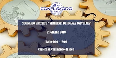 Strumenti di Finanza Agevolata Strumenti di Finanza Agevolata