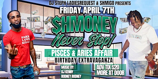 Shmoney never stop Pisces ♓️ and Aries ♈️ affair