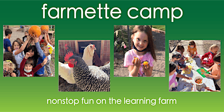 Farmette Camp at DJDS August 7 - 11