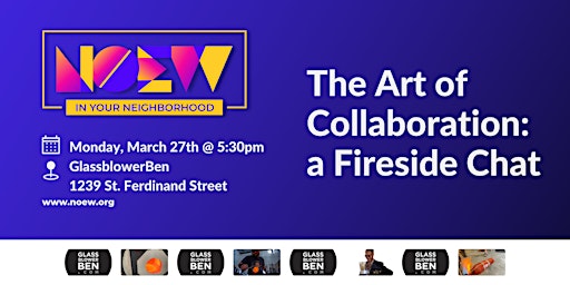 The Art of Collaboration: A Fireside Chat & Glassblowing Demo