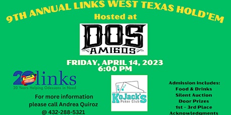 9th Annual Links West Texas Hold'em primary image