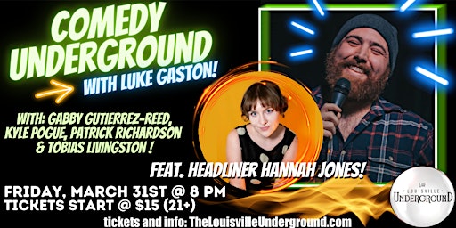 Comedy Underground with Luke Gaston