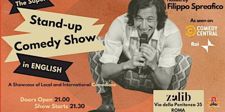 The Super Stand-up Show  in ENGLISH / ROME / @Zalib