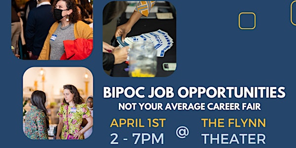 BIPOC Job Opportunities: Not Your Average Career Fair
