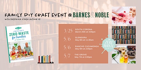 Family Fun DIY Crafts at Barnes & Noble with Zero Waste Family