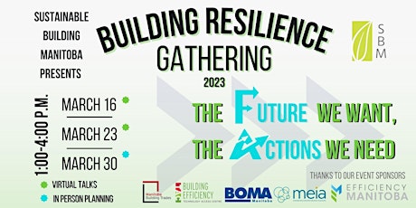 Building Resilience Gathering - the future we want, the actions we need