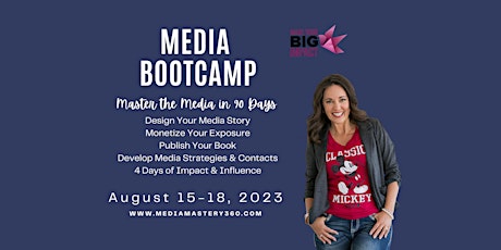 Media Mastery Bootcamp - 4-Day Live Event