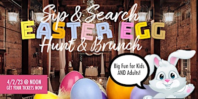 Sip & Search Easter Egg Hunt & Brunch at The 1620 Winery