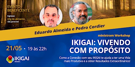 Imagem principal do evento IKIGAI - VIVENDO COM PROPÓSITO