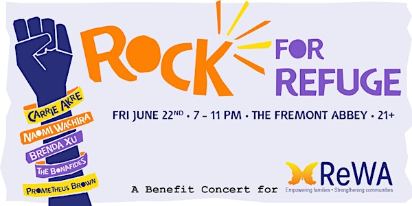 Rock for Refuge: A Benefit Concert for Refugee Women's Alliance