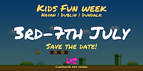 Kids FUN WEEK '23 (Dundalk) primary image