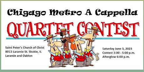 Chicago Metro A Cappella Quartet Contest