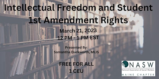 Intellectual Freedom and Student 1st Amendment Rights