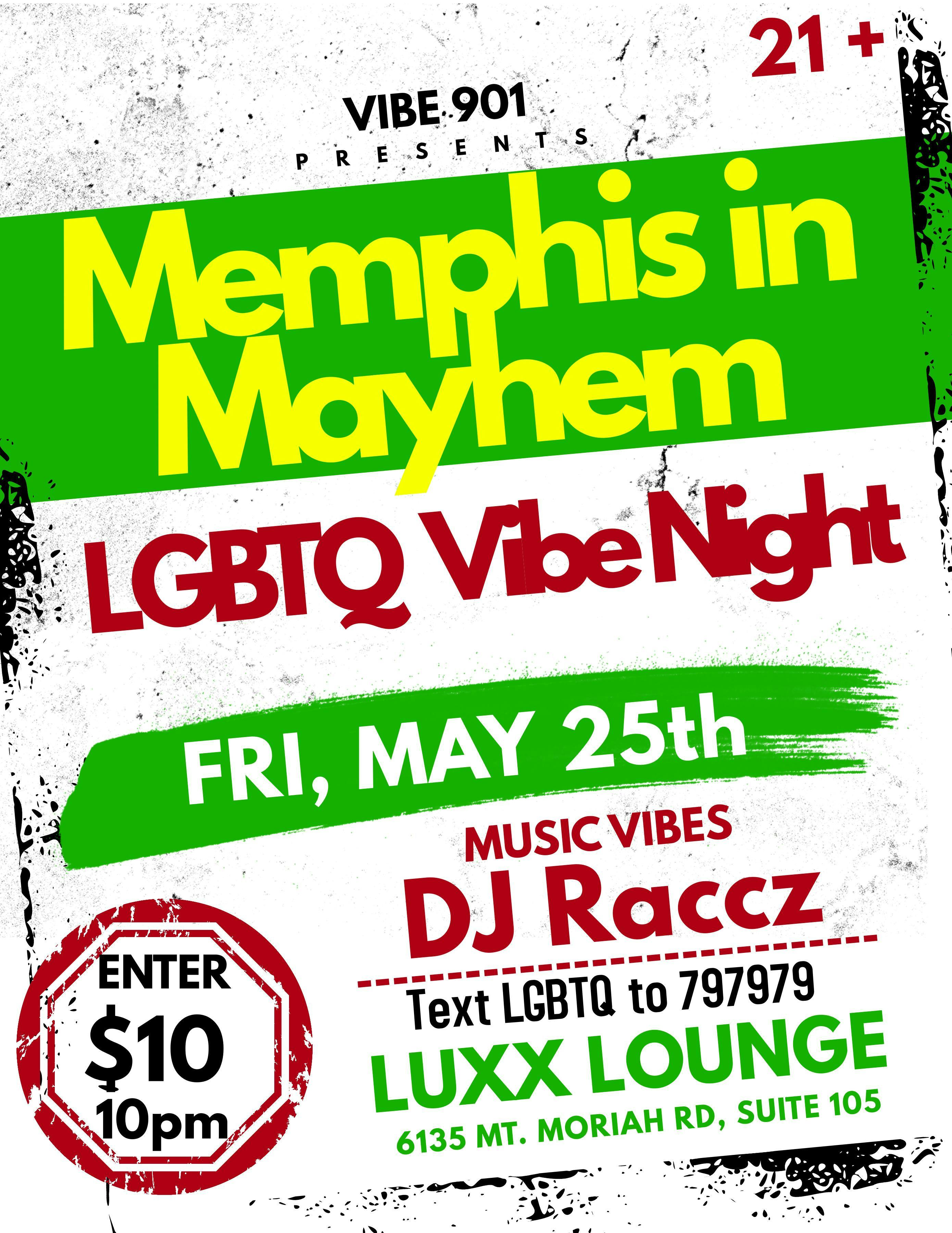 Memphis in Mayhem: LGBTQ Vibe Night