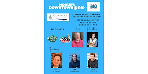 21+ Charity Comedy Night to Benefit Seacoast Mental Health!