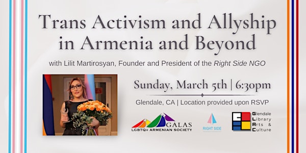 Trans Activism and Allyship in Armenia and Beyond: GALAS and Right Side NGO