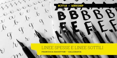 LINEE SPESSE E LINEE SOTTILI - Francesca Biasetton x Cotonfioc Festival LINEE SPESSE E LINEE SOTTILI - Francesca Biasetton x Cotonfioc Festival