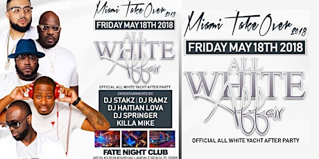 Best of the best // Miami Takeover All White affair primary image