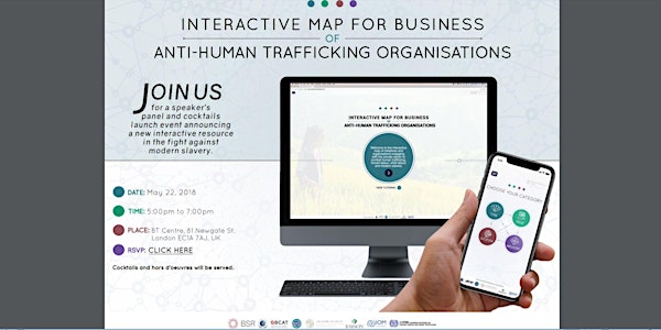 Launch Event: Interactive Map for Business of Anti-Human Trafficking Organisations