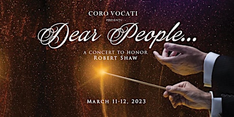Coro Vocati presents "Dear People"