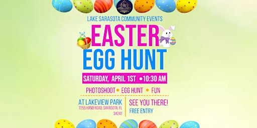 Lake Sarasota's Annual Easter Egg Hunt