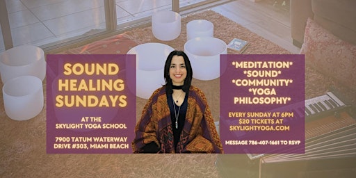 SOUND HEALING SUNDAYS: Meditation & Community Gathering with Willa Sharada