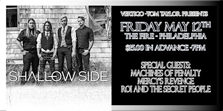 SHALLOW SIDE with special guests - THE FIRE Philadelphia