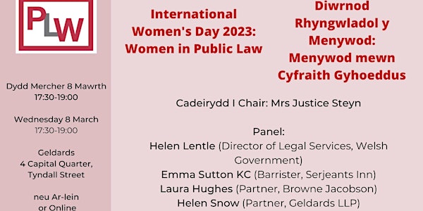 International Women's Day 2023: Women in Public Law