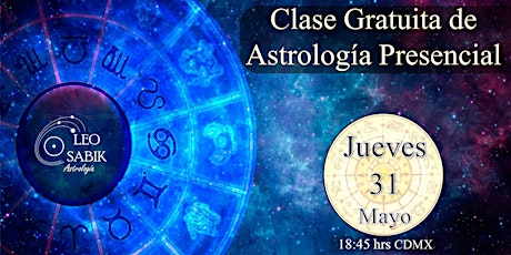 Imagen principal de Clase Gratuita de Astrología Presencial