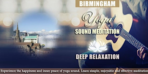 Imagem principal do evento FOLLOW-UP Meditation session in Birmingham