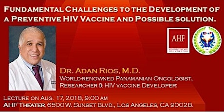 “Fundamental Challenges to the Development of a Preventive HIV Vaccine and Possible Solution” primary image