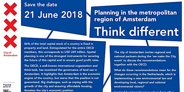 Planning in the metropolitan region of Amsterdam – think different