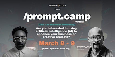 Immagine principale di Prompt Camp [VIRTUAL] - Leveraging AI for Your Business 