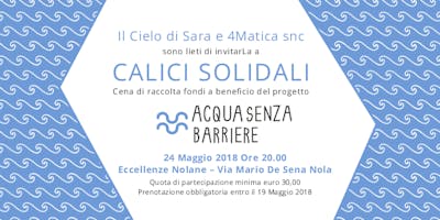 Calici Solidali Calici Solidali