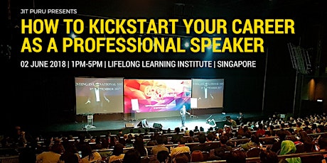 How to Kickstart Your Career as a Professional Speaker primary image